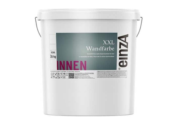 einzA XXL Wandfarbe weiß 35 kg
