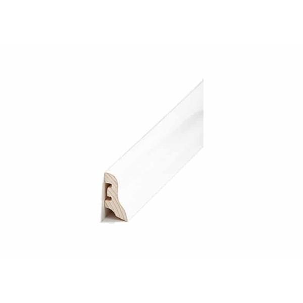Holzfußleiste 20x40mm, 250cm weiß
