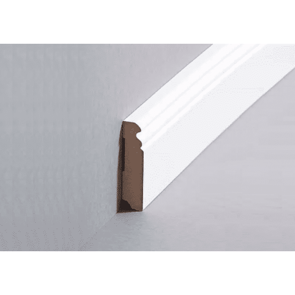 MDF-Fußleiste 19x80mm, 250cm