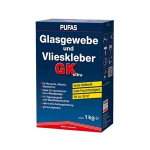 Pufas Glasgewebe und Vlieskleber GK 1kg