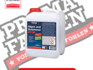 Pufas Algen und Schimmel STOP Konz., 2,5L Pufas Grundierweiss GP5 online bei ProMa Farben bestellen