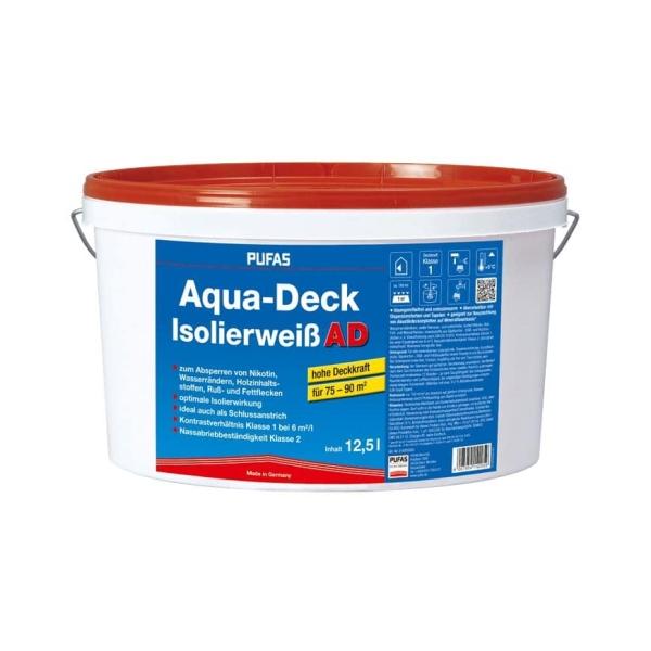 Pufas Aqua-Deck Isolierweiß AD 5L
