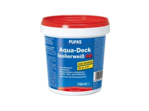 Pufas Aqua-Deck Isolierweiß AD 750ml Raucherfarbe - Nikotinfarben