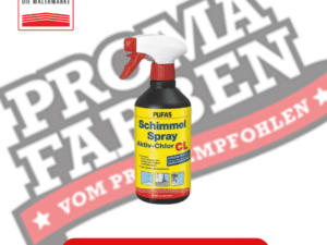 Pufas Schimmel-Spray Aktiv-Chlor CL 500ml Pufas Grundierweiss GP5 online bei ProMa Farben bestellen