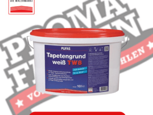 Pufas Tapetengrund TW8 weiß 2,5L Pufas Grundierweiss GP5 online bei ProMa Farben bestellen