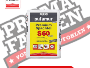 Pufas pufamur Premium-Spachtel S60 easy 10kg Pufas Grundierweiss GP5 online bei ProMa Farben bestellen