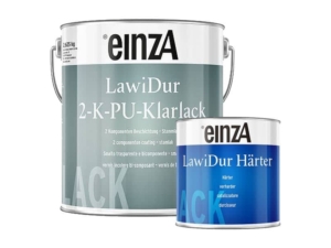 einzA Lawidur 2K PU und Härter 3 kg Klarlack hochglänzend