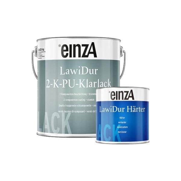 einzA Lawidur 2K PU und Härter 3 kg Klarlack hochglänzend