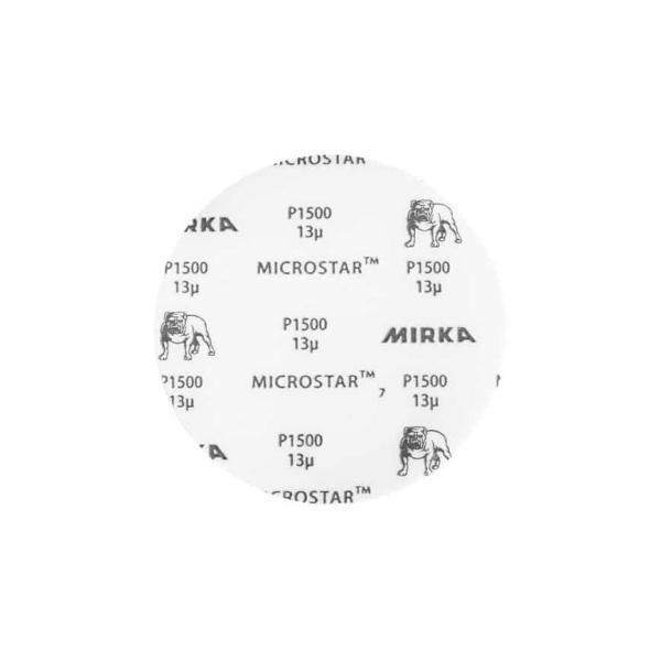 Mirka Microstar Klett, ungelocht, Ø150mm, P800