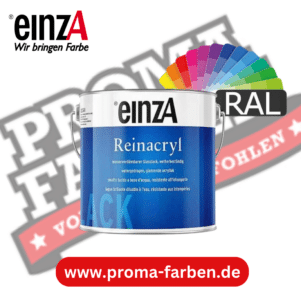 einzA Reinacryl Glanzlack RAL Farben 3l online bestellen bei ProMa Farben