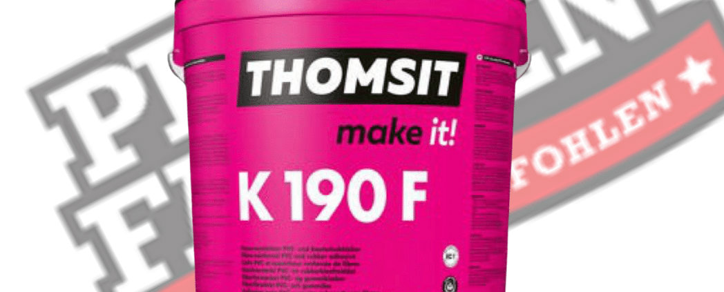 THOMSIT FASERVERSTÄRKTER PVC-KLEBER - K 190 F online bestellen