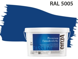 Fassadenfarbe Signalblau RAL 5005