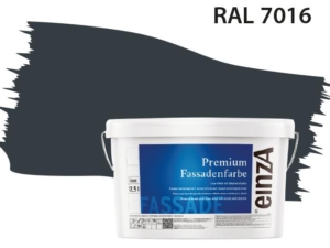 einzA Fassadenfarbe Anthrazit RAL 7016