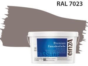 Fassadenfarbe Betongrau RAL 7023