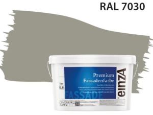 Fassadenfarbe Steingrau RAL 7030