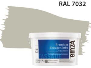 Fassadenfarbe Kieselgrau RAL 7032