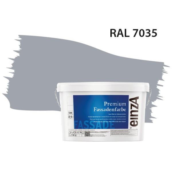Fassadenfarbe Lichtgrau RAL 7035