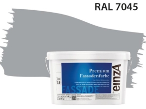 Fassadenfarbe Telegrau 1 RAL 7045