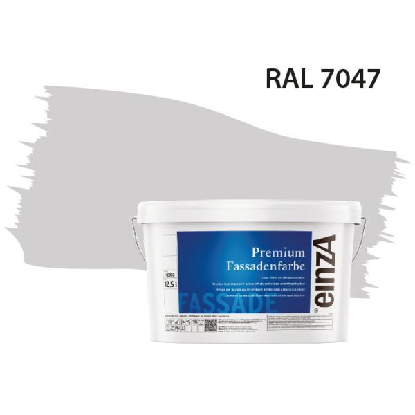 Fassadenfarbe Telegrau 4 RAL 7047