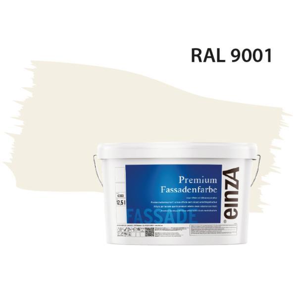 Fassadenfarbe Cremeweiß RAL 9001