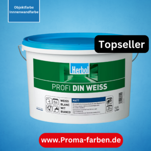 Herbol Profi DIN Alt  WEISS 12,5 Liter Wandfarben