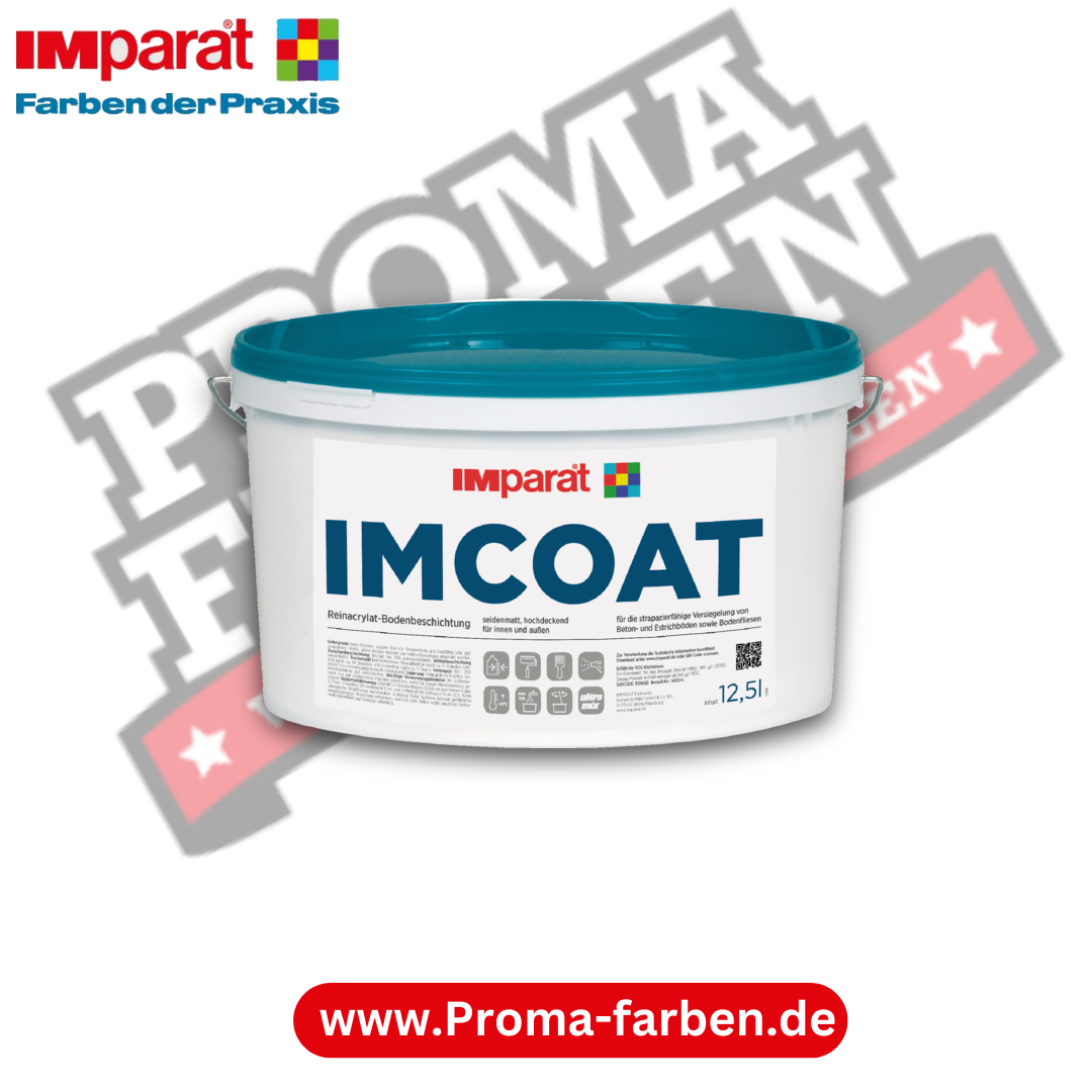 Imcoat Bodenfarbe RAL 7030 Steingrau 12,5l kaufen bei Proma Farben