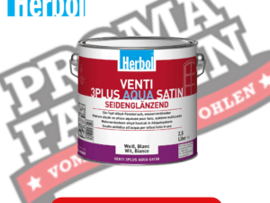 Herbol Venti 3Plus Aqua Satin Weiss online bestellen bei ProMa Farben