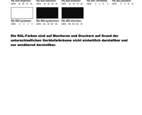 RAL Farben online bestellen