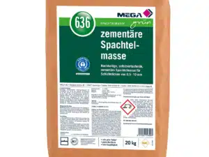 MEGAgrün 636 zementäre Spachtelmasse