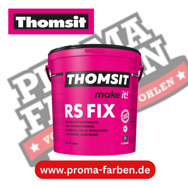 Photo inspiration: Gallery Detail: Thomsit Rs Fix Reparatur Feinspachtel 5Kg Proma Farben