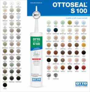 OTTOSEAL S100 Silikon - Sanitärsilikon 300ml Weiss