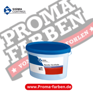 SIGMA Aquadur Deckfarbe 12,5 Liter Weiß