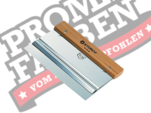 Edelstahl-Doppelblatt-Flächenspachtel - Präzises Spachteln mit doppelten Edelstahlblättern und ergonomischem Griff. Ideal für Malerarbeiten, Trockenbau und Renovierungen