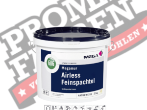 Gut füllende, verarbeitungsfertige Spachtelmasse auf Basis mineralischer Rohstoffe (Dolomitmehl) für Wand- und Deckenflächen. Lösemittel- und weichmacherfrei, emissionsminimiert.