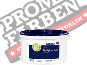 Antwort: Ja, der MEGA 805 Fertigkleister eignet sich nicht nur für Raufaser, sondern auch für Struktur-, Vinyl- und Papiertapeten. Er gewährleistet eine zuverlässige Haftung auf verschiedenen Tapetenoberflächen.