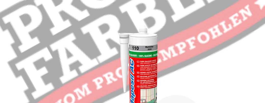Mapei Mapesil AC 310ml Silikon-Dichtstoff 999 Transparent