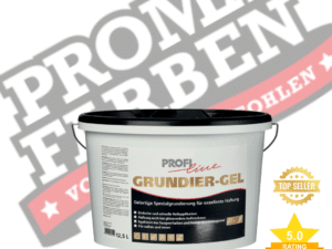 Willkommen bei PROFILINE, wo Innovation und Qualität Hand in Hand gehen! Unsere PROFILINE GRUNDIER-GEL 12,5 L ist eine gelartige Spezialgrundierung, die sowohl für den Außen- als auch für den Innenbereich geeignet ist. Hier sind die Highlights: Bestellen Sie jetzt PROFILINE GRUNDIER-GEL 12,5 L für eine exzellente Haftung und eine perfekte Basis für Ihre Projekte!