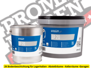 UZIN EP 20 – Wasserverdünnbare, Farbige 2-K EP-Industriebodenversiegelung