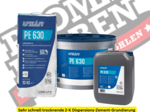 Uzin PE 630 EC 1 R 2-K Dispersions- Zement-Spachtel-Grundierung