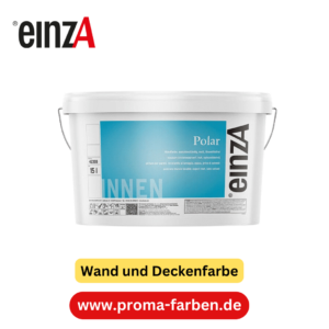einzA Polarweiss Wand und Deckenfarbe 12,5 Liter