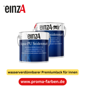 einza Aqua PU Seidenmatt Wunschfarbton