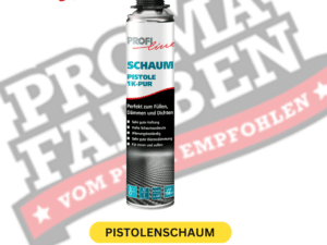 PROFILINE 1K-PUR Pistolenschaum für präzise Anwendungen