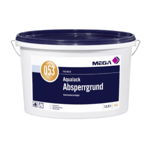 MEGA 053 Aqualack Absperrgrund  12,5 Liter