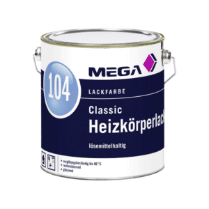 MEGA 104 Classic Heizkörperlack  2,50 Liter