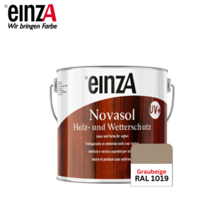 einzA Novasol HW Lasur (RAL 1019 Graubeige)