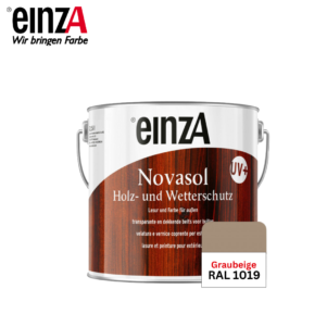 einzA Novasol HW Lasur (RAL 1019 Graubeige) – Bild 2