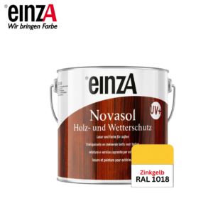 einzA Novasol HW Lasur (RAL 1018 Zinkgelb)