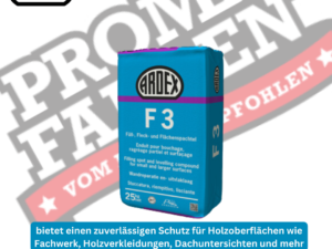 Schnelle Trocknung durch ARDURAPID-Plus Effekt: Diese Technologie ermöglicht es der Spachtelmasse, in allen Schichtdicken innerhalb eines Tages zu trocknen, was den Arbeitsprozess beschleunigt und schnelle Fortschritte bei Bauprojekten ermöglicht.