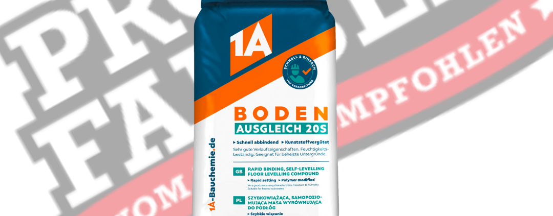 1A BODENAUSGLEICH 20S – kunststoffvergütet