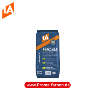 1A ECOFLEX C2 S1 faserverstärkt 25kg - Klebemörtel